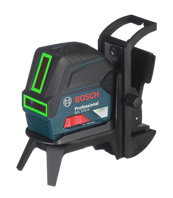 картинка Нивелир лазерный Bosch GCL 2-15G (0601066J00) с держателем RM1 от магазина Ютек