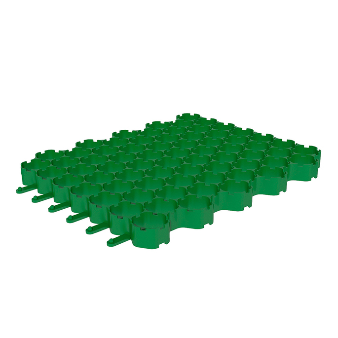 картинка Решетка газонная Gidrolica Eco Normal пластиковая зеленая С250 530х430х33 мм от магазина Ютек