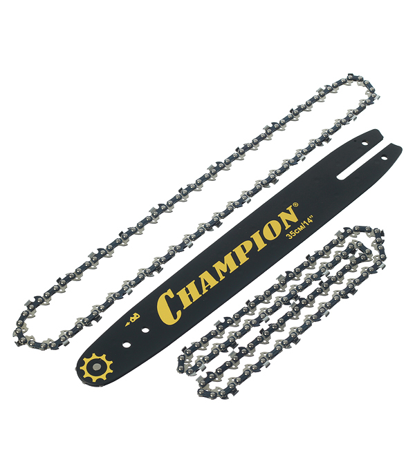картинка Шина Champion 35" шаг 3/8" паз 1,3 мм 50 звеньев с двумя цепями от магазина Ютек