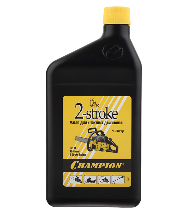 картинка Масло для 2-тактных двигателей Champion минеральное 1 л от магазина Ютек