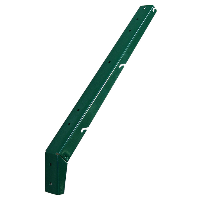 картинка Кронштейн для крепления колючей проволоки L-образный зеленый RAL 6005 Grand Line от магазина Ютек