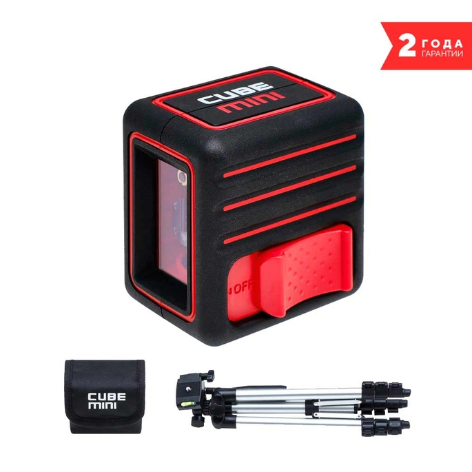картинка Нивелир лазерный ADA CUBE Mini Professional Edition (А00462) со штативом от магазина Ютек