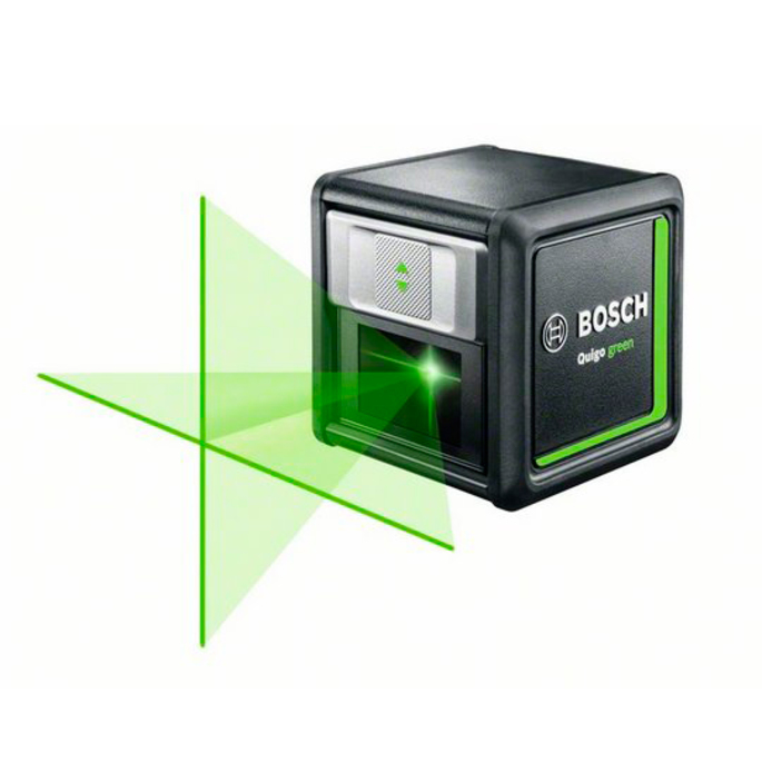 картинка Нивелир лазерный Bosch Quigo Green (0603663C01) со штативом ВТ 150 от магазина Ютек